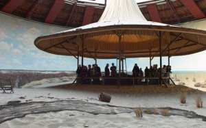 Panorama Mesdag, L'Aia. Interno della rotonda