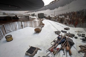 Bourbaki Panorama, Lucerna, veduta interna