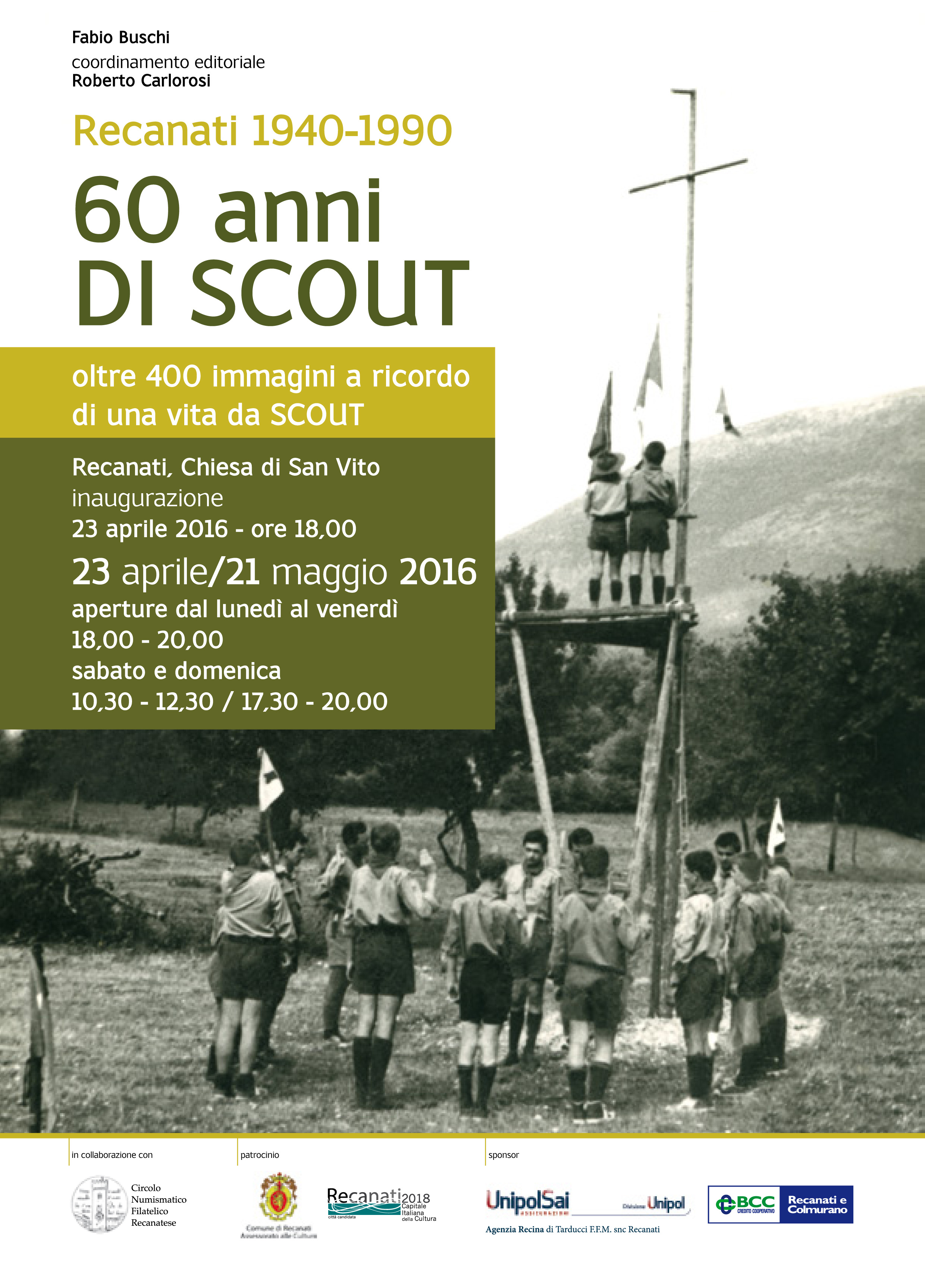 Giovani esploratori a Recanati