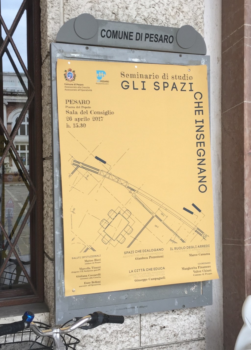 Gli spazi che insegnano.Noblesse oblige.